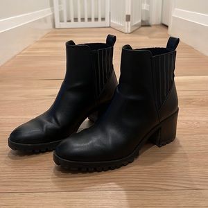 Black Zara Ankle boots, size 39